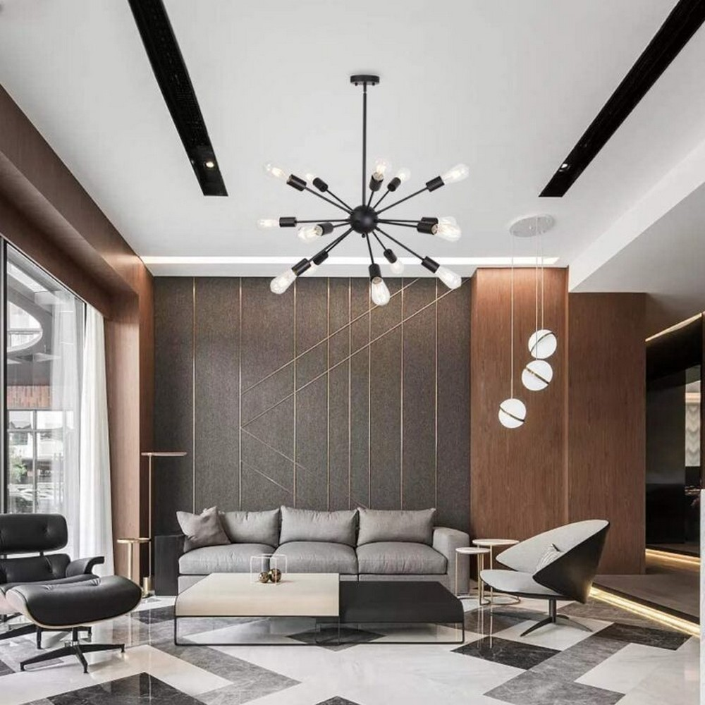 Sputnik Sphere Chandelier Hover